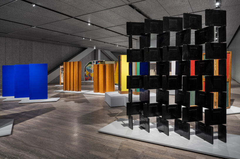 fondazione prada milan folding screens exhibition