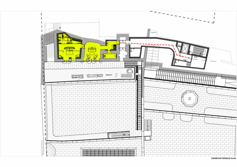 exhibition terrace plan