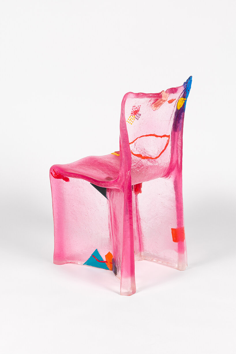 Pratt chair in pink