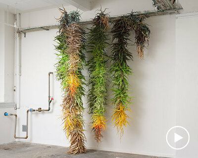 marianne eriksen scott-hansen's paper shelter blooms at the mindcraft project display