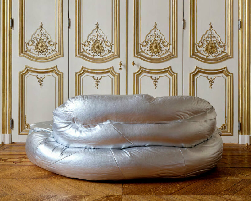 alternate view, Silver Surfer (Silver Lining) Sofa, 2023