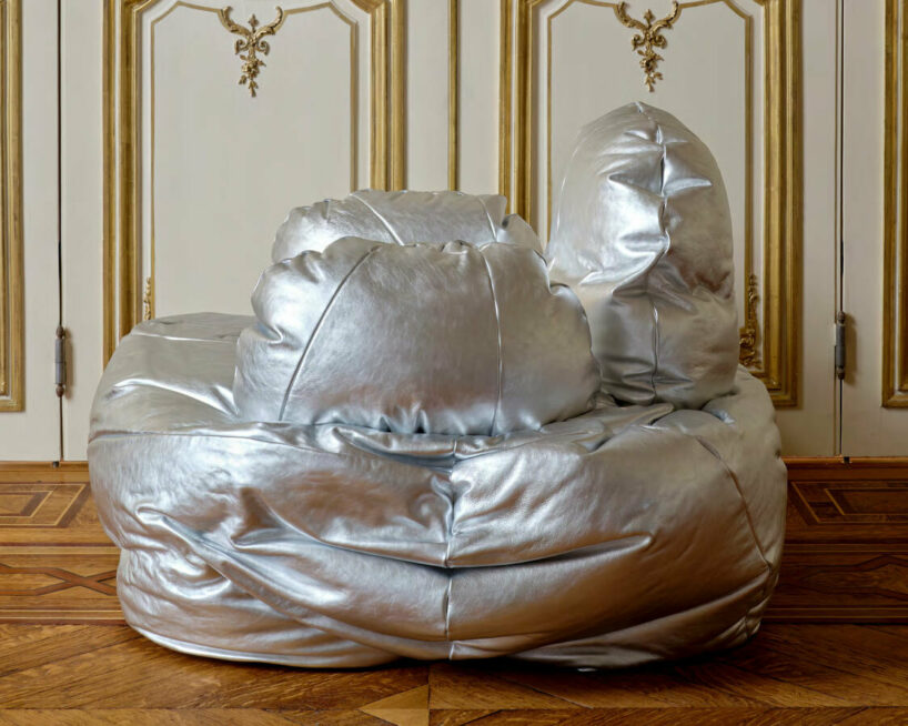 alternate view, Silver Surfer (Silver Lining) Armchair, 2023