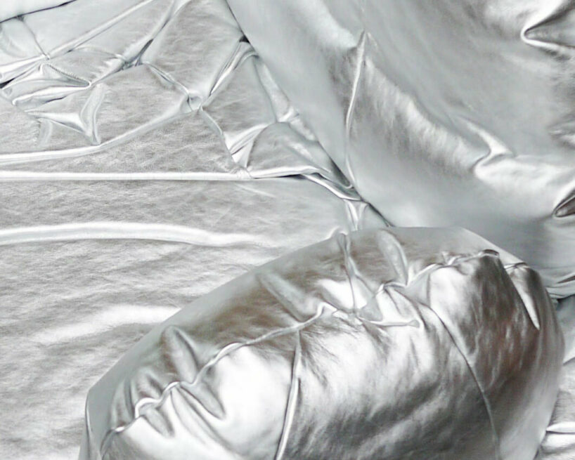 detail view, Silver Surfer (Silver Lining) Armchair, 2023