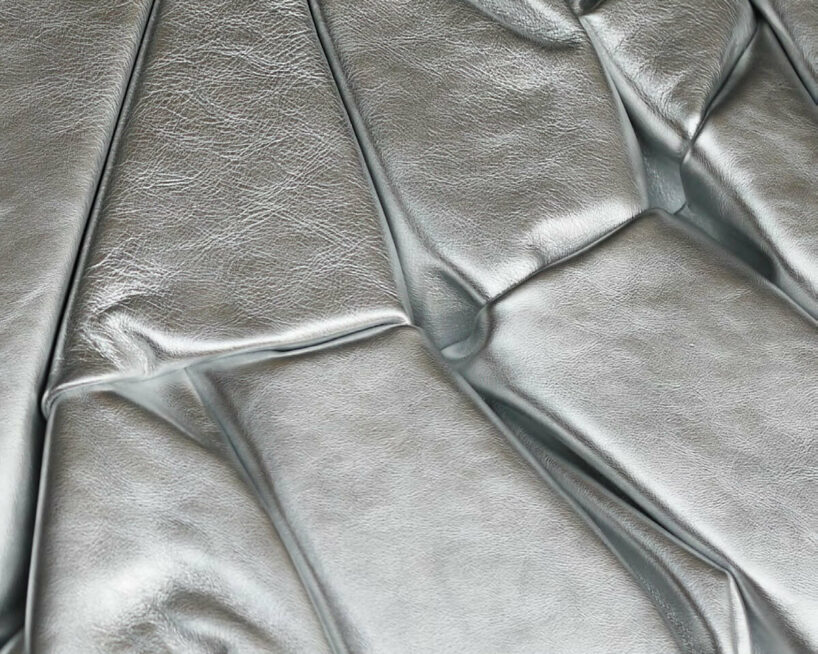 detail view, Silver Surfer (Silver Lining) Lounge Chair, 2023