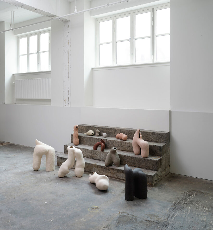 yukari hotta breathes life into sculptural objects by molding small openings