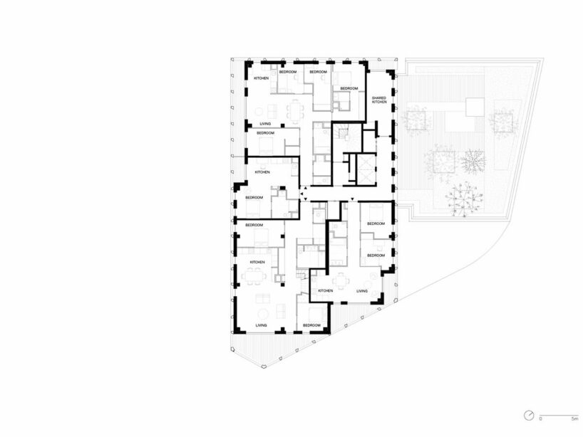 second floor plan