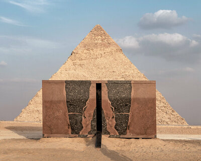 nadine abdel ghaffar on the return of 'forever is now' art show at the pyramids of giza