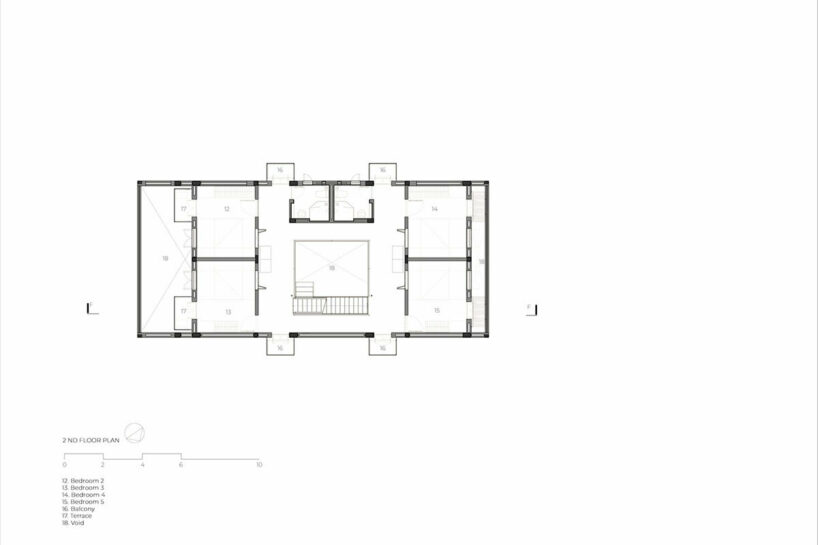second floor plan