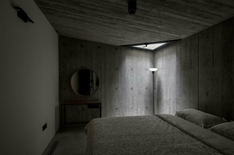 bedrooms are closed-off from bright sunlight