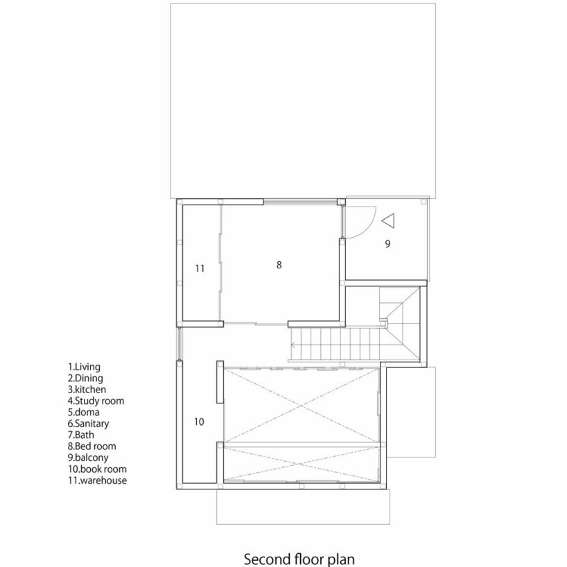 top view first floor