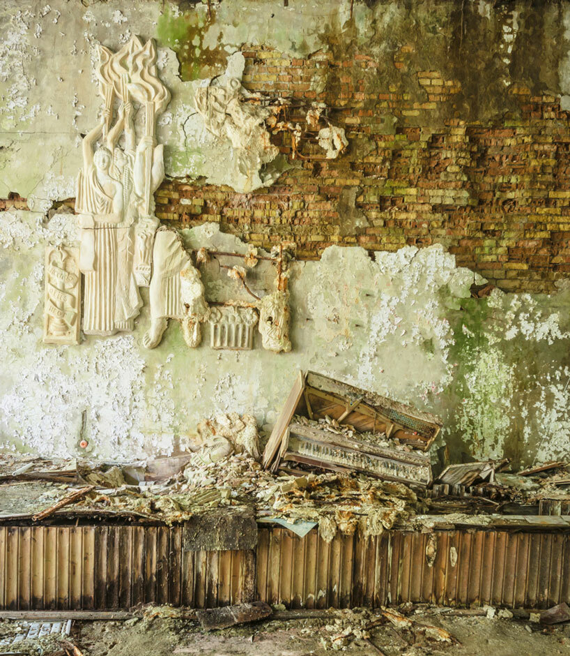 romain veillon captures abandoned places reclaimed by nature in the absence of humanity