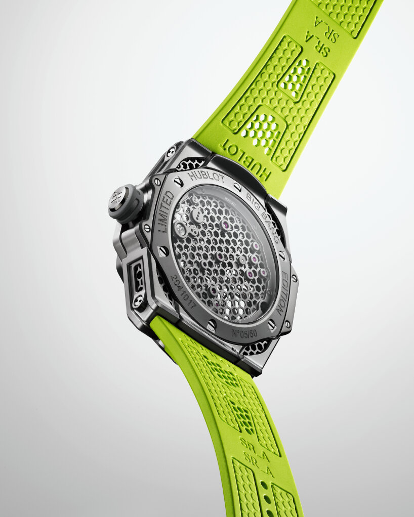 samuel ross hublot big bang tourbillon watch titanium