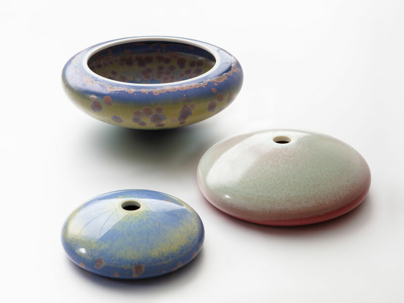 ronan bouroullec's sèvres lamps reflect intricate patterns found in celestial constellations