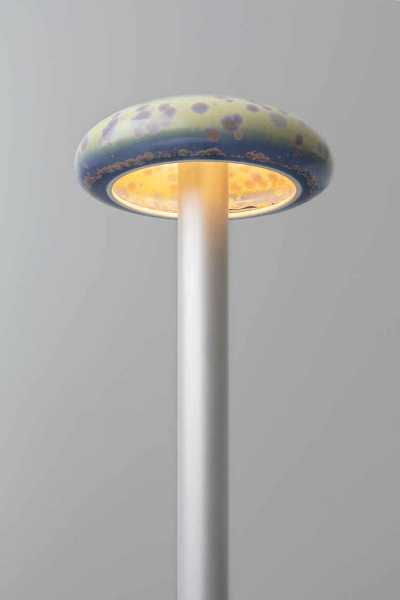 ronan bouroullec's sèvres lamps reflect intricate patterns found in celestial constellations