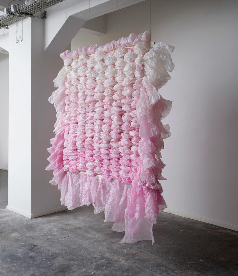 sia hurtigkarl weaves tradition & sustainability into paper sculpture for the mindcraft project