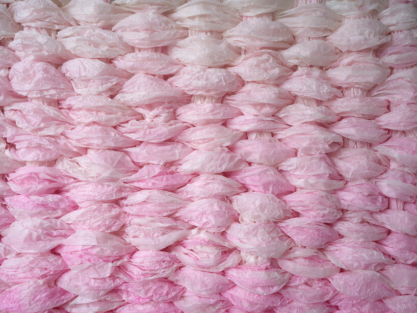 sia hurtigkarl weaves tradition & sustainability into paper sculpture for the mindcraft project