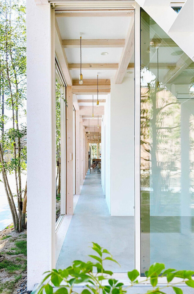 the salon offers a well-lit and inviting environment