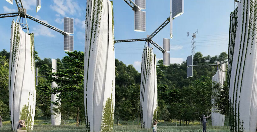 soleolico wind turbine solar panels