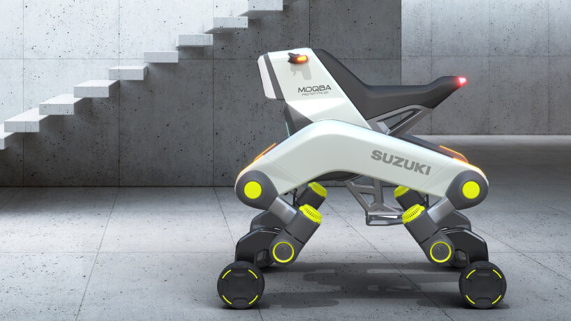 suzuki moqba four legged vehicle