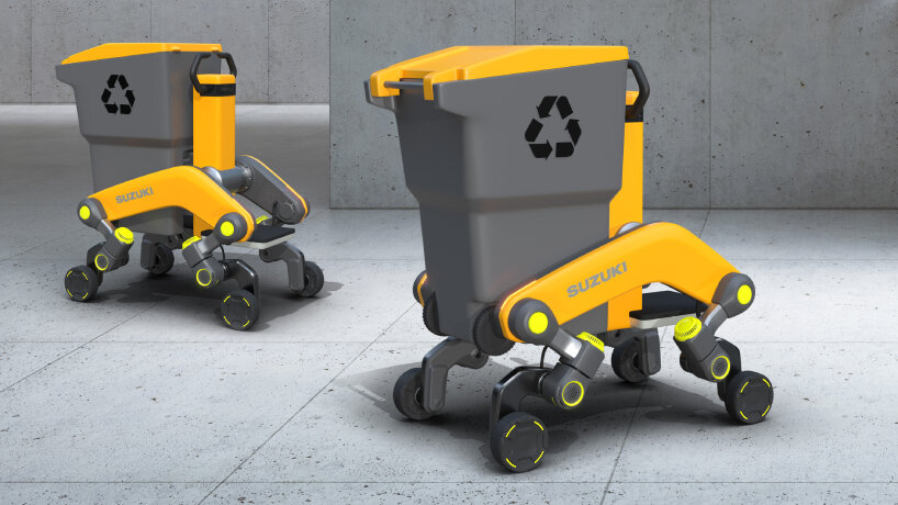 suzuki moqba four legged vehicle