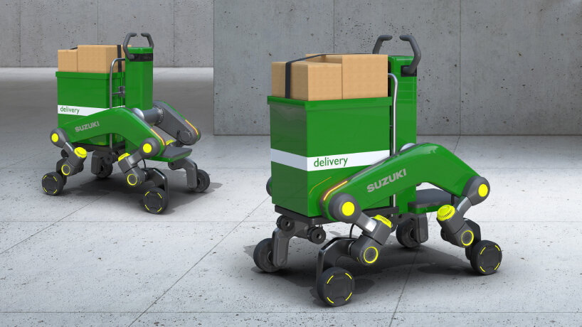 suzuki moqba four legged vehicle