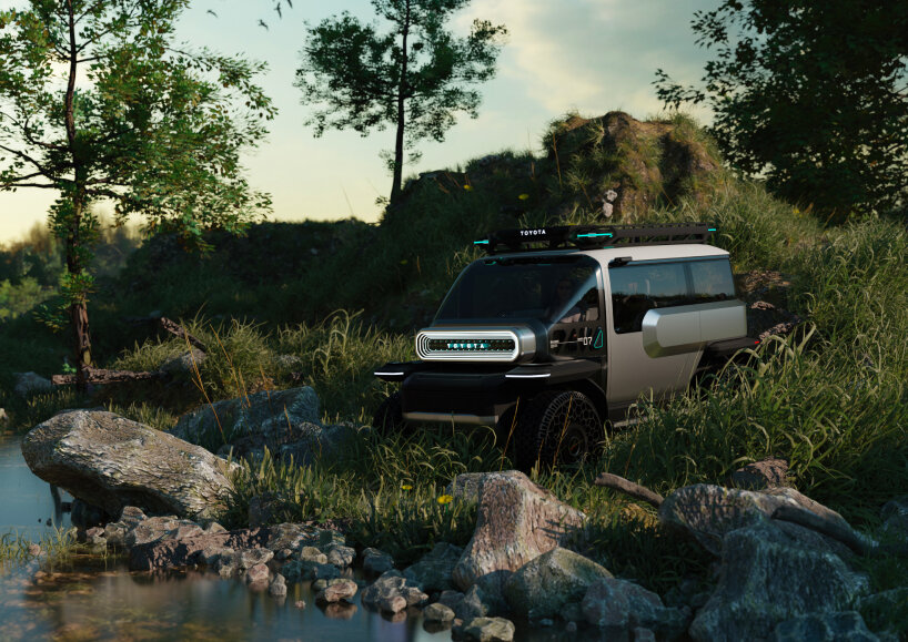 toyota baby lunar cruiser electric SUV