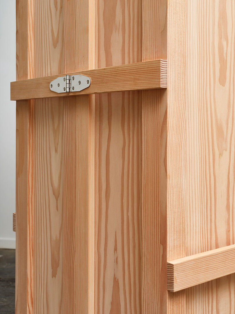 cabinet on wheels by anna søgaard reflects on our daily needs and their importance