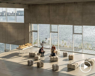 boconcept and BIG present nawabari collaboration in renovated copenhagen offices