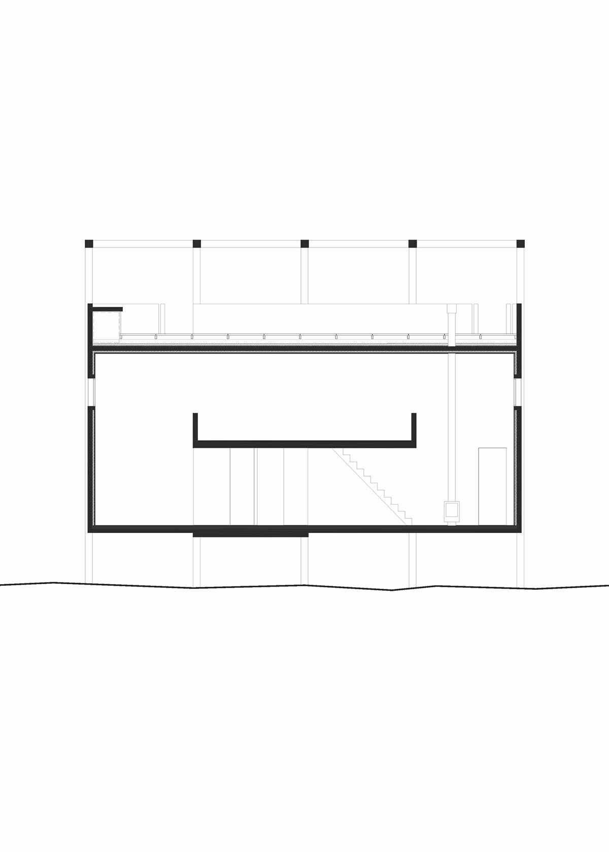 agustín berzero's 'casa taller' rises from the treetops of la paisanita