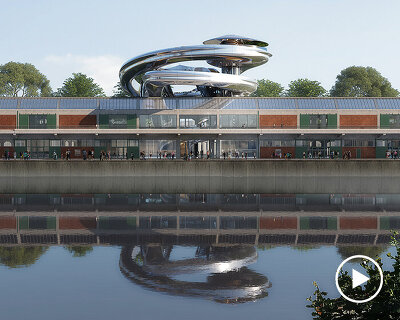 MAD architects' spiraling fenix museum of migration in rotterdam to open may 2025