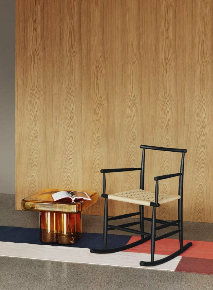 the new Soda SQ with the new Pelleossa Rocking, for a contemplative corner