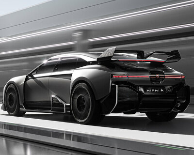 electric hypercar HiPhi A can sprint on the road from 0 to 100 km/h in just over 2 seconds
