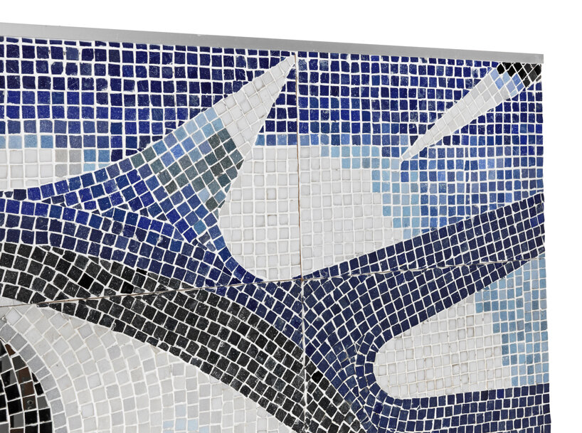 17,000 tiles of beatlemania: john lennon's psychedelic swimming pool mosaic heads to action