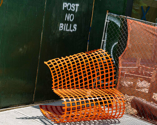 jumbo's urban-wired chairs reimagine the public street landscape with loveseats