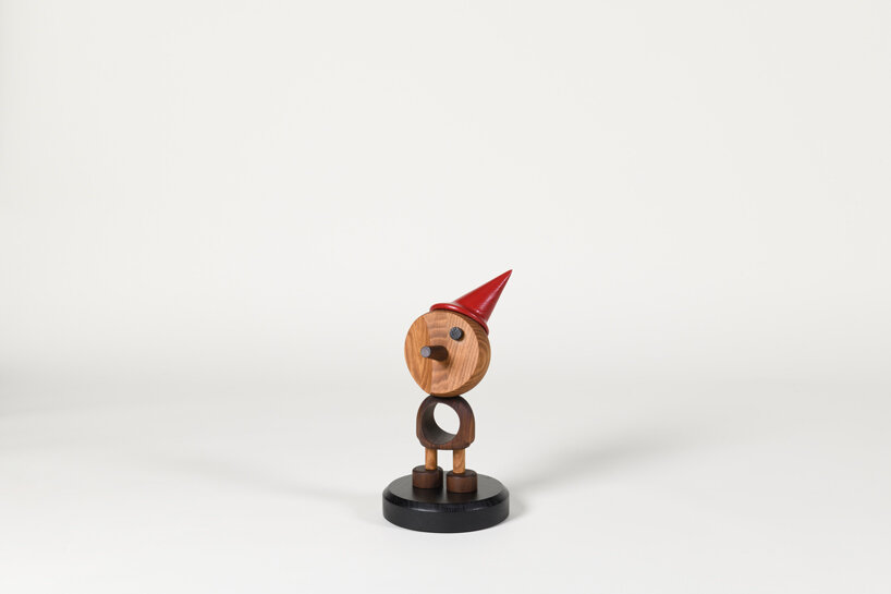 curated by giulio iacchetti, dearest pinocchio reimagines an icon puppet at milan's ADI