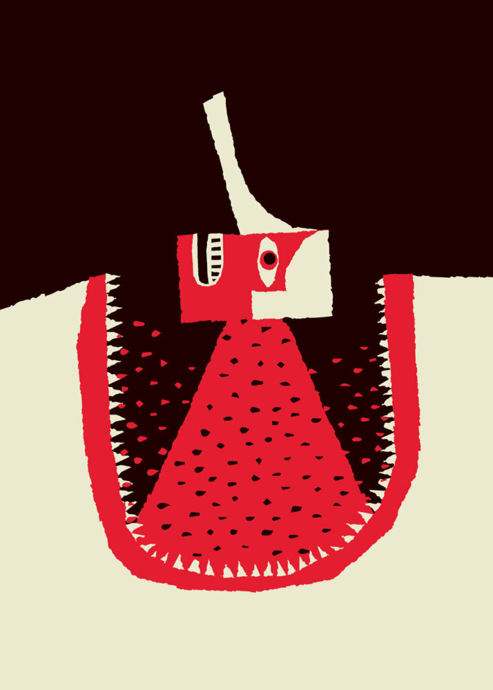 A bocca aperta by Beatrice Bianchet