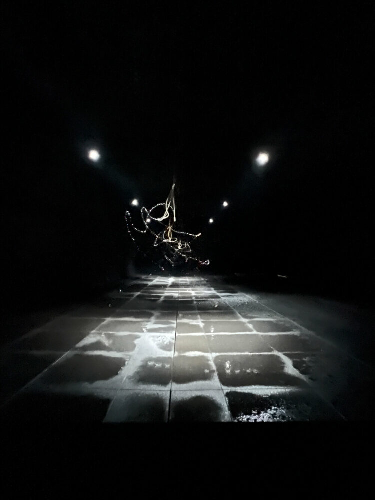 olafur eliasson's inaugural exhibition inside heatherwick's azabudai hills in tokyo