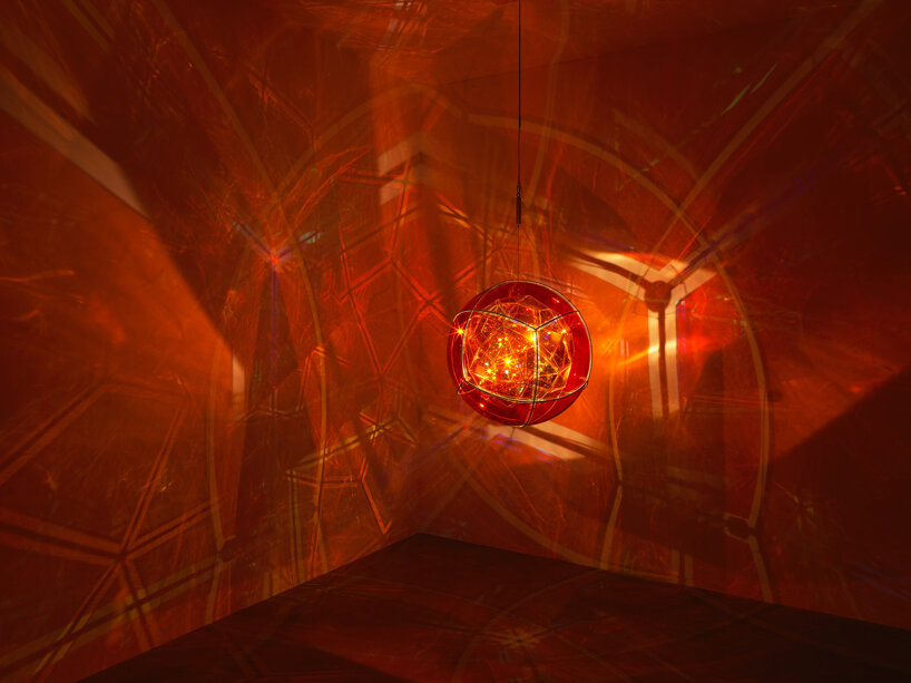 olafur eliasson's inaugural exhibition inside heatherwick's azabudai hills in tokyo