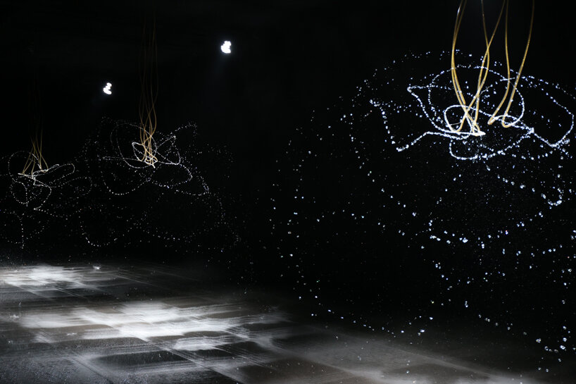 olafur eliasson's inaugural exhibition inside heatherwick's azabudai hills in tokyo