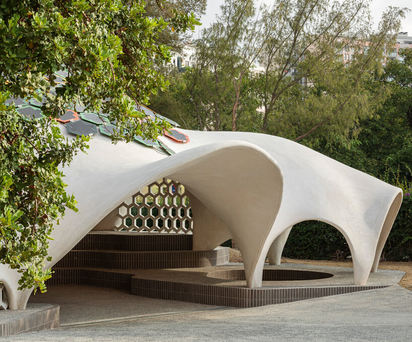 vaulted pavilion E4 introduces modern classroom concept for outdoor learning
