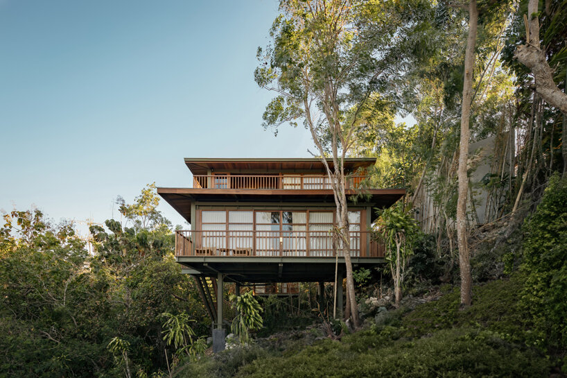 alexis dornier's stilt studios reimagines luxury living with sustainable treehouse villa in bali