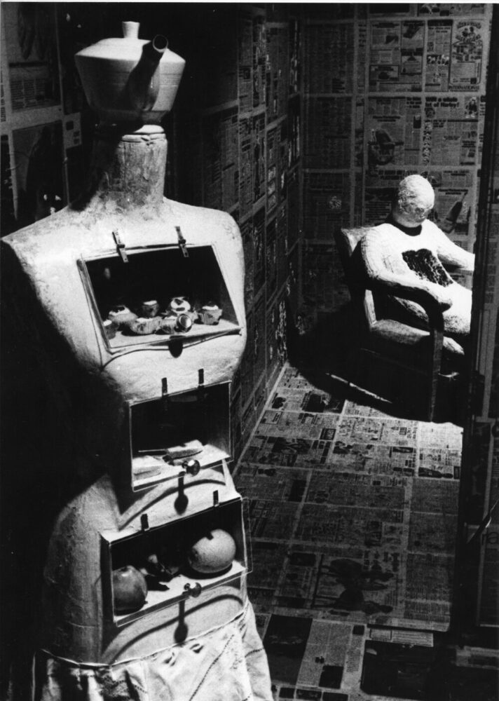 Bobby Baker, An Edible Family in a Mobile Home, 1976. Documented by Andrew Whittuck 