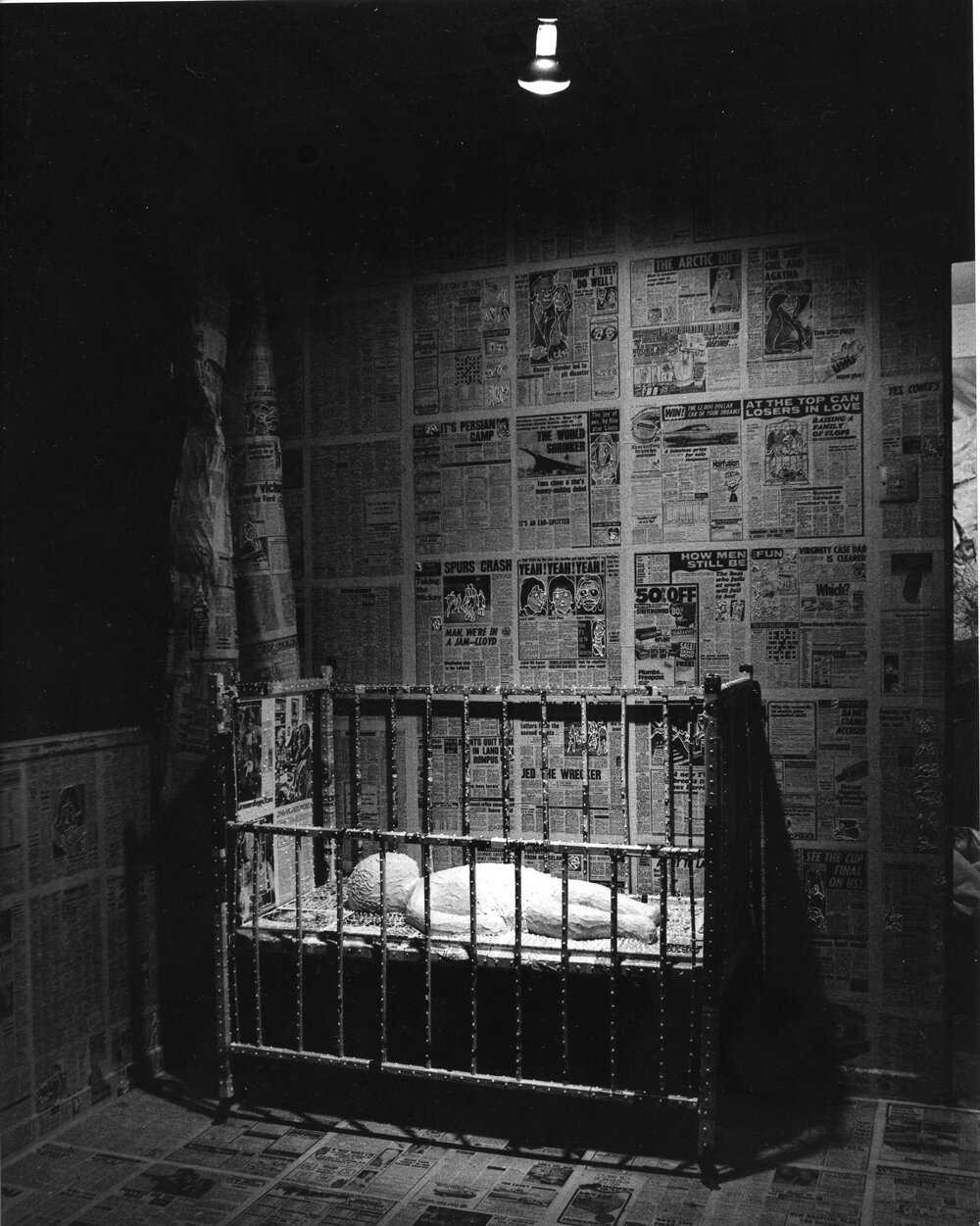 Bobby Baker, An Edible Family in a Mobile Home, 1976. Documented by Andrew Whittuck