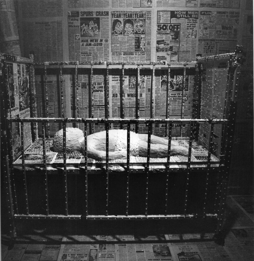 Bobby Baker, An Edible Family in a Mobile Home, 1976. Documented by Andrew Whittuck