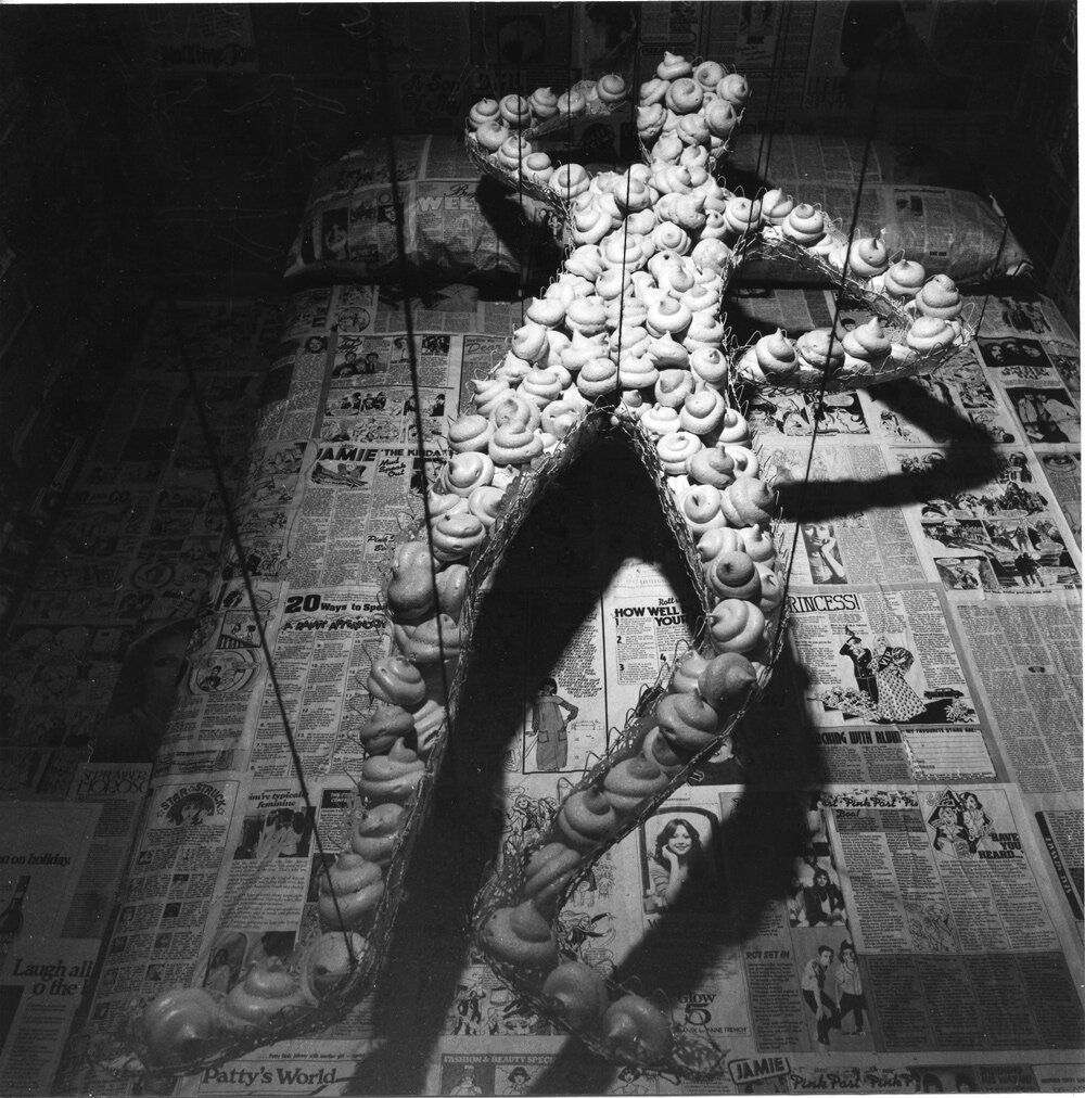 Bobby Baker, An Edible Family in a Mobile Home, 1976. Documented by Andrew Whittuck