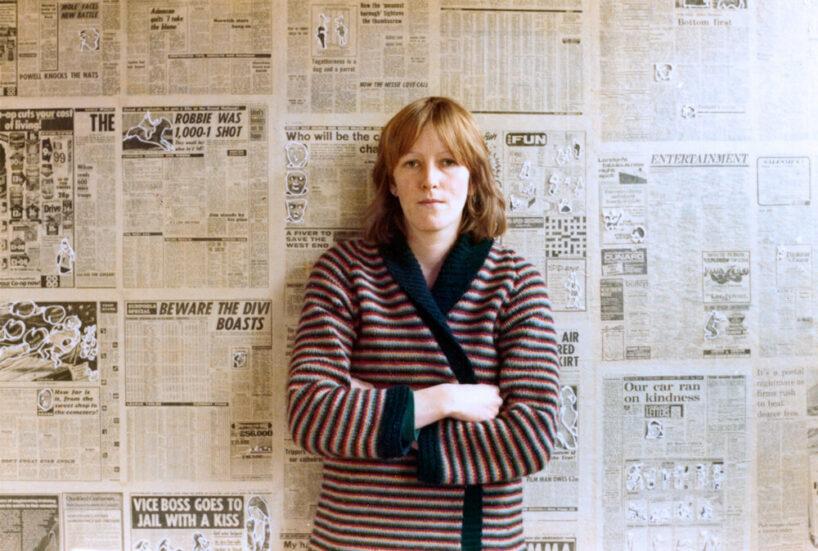 Documentation of preparation for An Edible Family in a Mobile Home by Bobby Baker, 1976. 	Photo: Andrew Whittuck