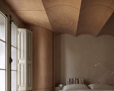 mesura's minimalistic residence brings a contemporary twist to catalan tradition