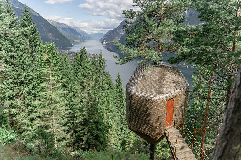 woodnest treehouses odda norway