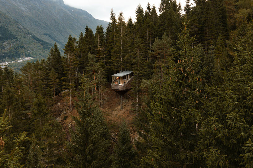 woodnest treehouses odda norway