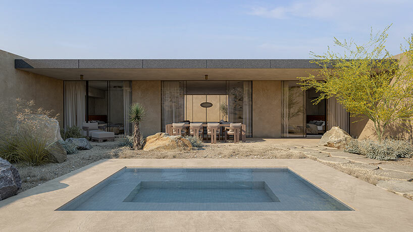 architects woods + dangaran to camouflage modern 'moccasin flats' within utah desert - 2